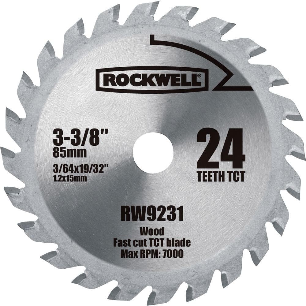 Rockwell Versacut 3-3/8 inch Diamond Grit Circular Saw Blade Ceramic Tile Cutter 