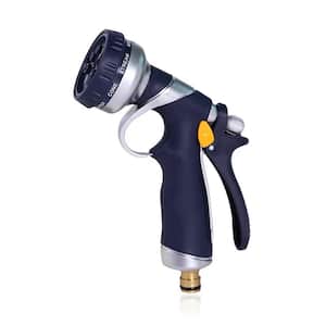 8-Pattern Zinc Alloy Lawn Garden Water Gun Sprayer Hose Nozzle Car Washing Cleaning Sprinkle Tool