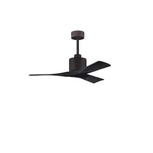 Nan 42 in. Indoor Textured Bronze Ceiling Fan with Remote Included