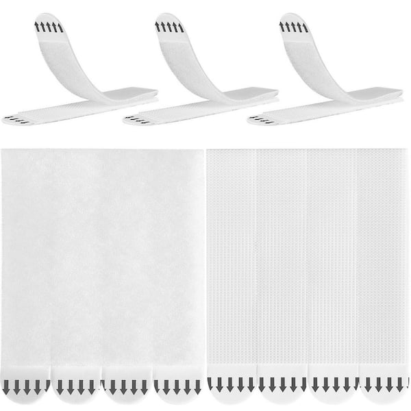 Picture Hanging Strips, 2025 Upgrade, 16 Pairs, X-Large Picture Hangers, Loop Strips, Hanging Adhesive Strip