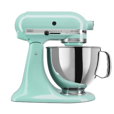 KitchenAid Ultra Power 5-Speed Green Apple Hand Mixer with 2 Stainless  Steel Beaters KHM512GA - The Home Depot