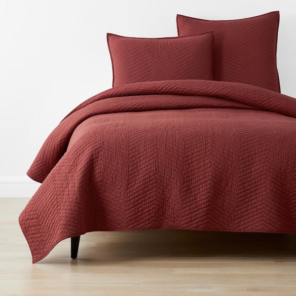 The Company Store Company Chili Full/Queen Cotton Quilt