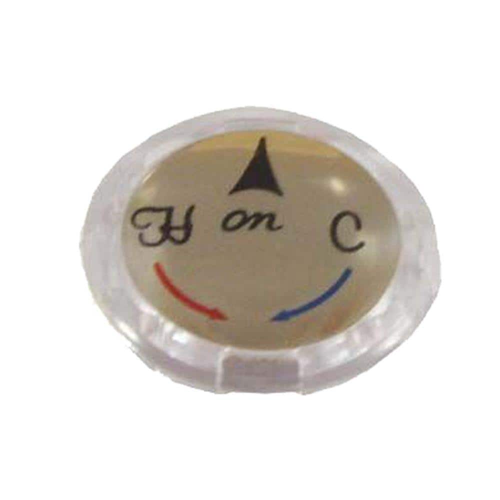 PartsmasterPro Index Button for Delta SingleHandle Faucets in Clear