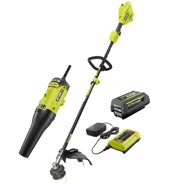 RYOBI 40V 15 in. Expand-It Cordless Battery Attachment Capable