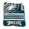 logobrands Philadelphia Eagles Multi-Colored Raschel Throw 624-26C - The  Home Depot