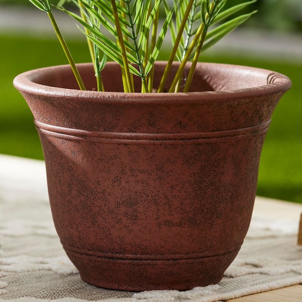 SRLSTRAIGHTTYPE PLANT MELLOWIST – (Black) SRL Pot-S' Plant Type Shallow Tapered POT-Lvaliemカタチ製作所 鉢・プランター