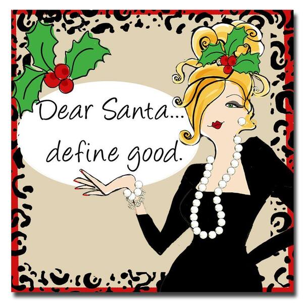 Trademark Fine Art 24 in. x 24 in. Define Good II Canvas Art-DISCONTINUED