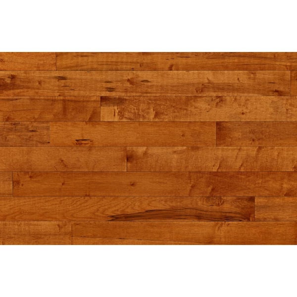 Bruce American Originals Warmed Spice Maple 3/4 in. T x 5 in. W Smooth Solid Hardwood Flooring (23.5 sq.ft./ctn)