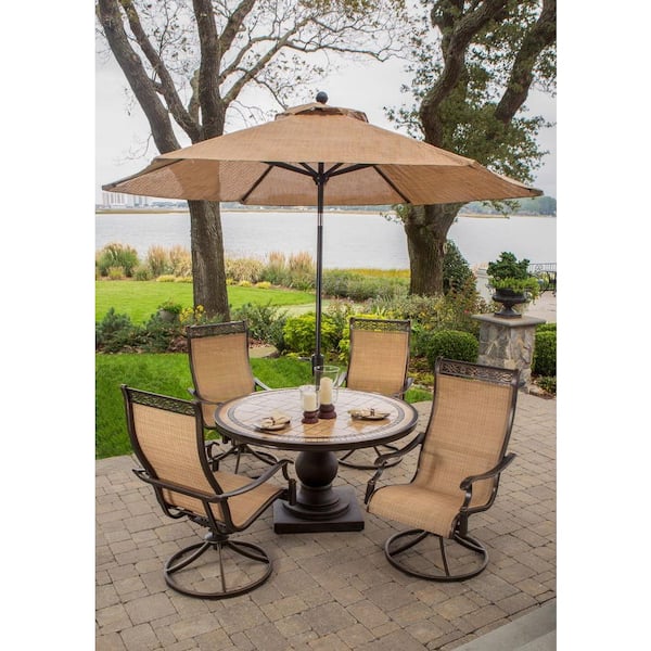 Monaco 9 ft. Tiltable Patio Umbrella