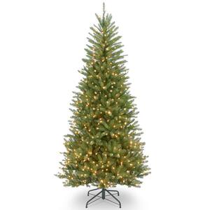 9 ft. Dunhill Fir Slim Tree with Clear Lights