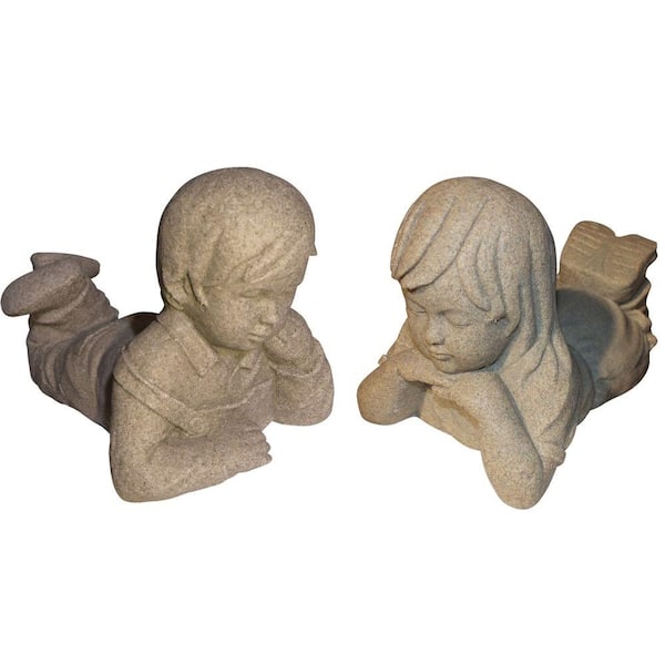 Emsco Boy and Girl Day Dreamers in Sandstone Finish