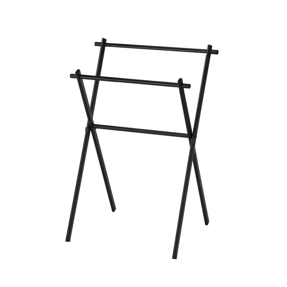 Signature Home SignatureHome Black Finish Material Metal Freestanding