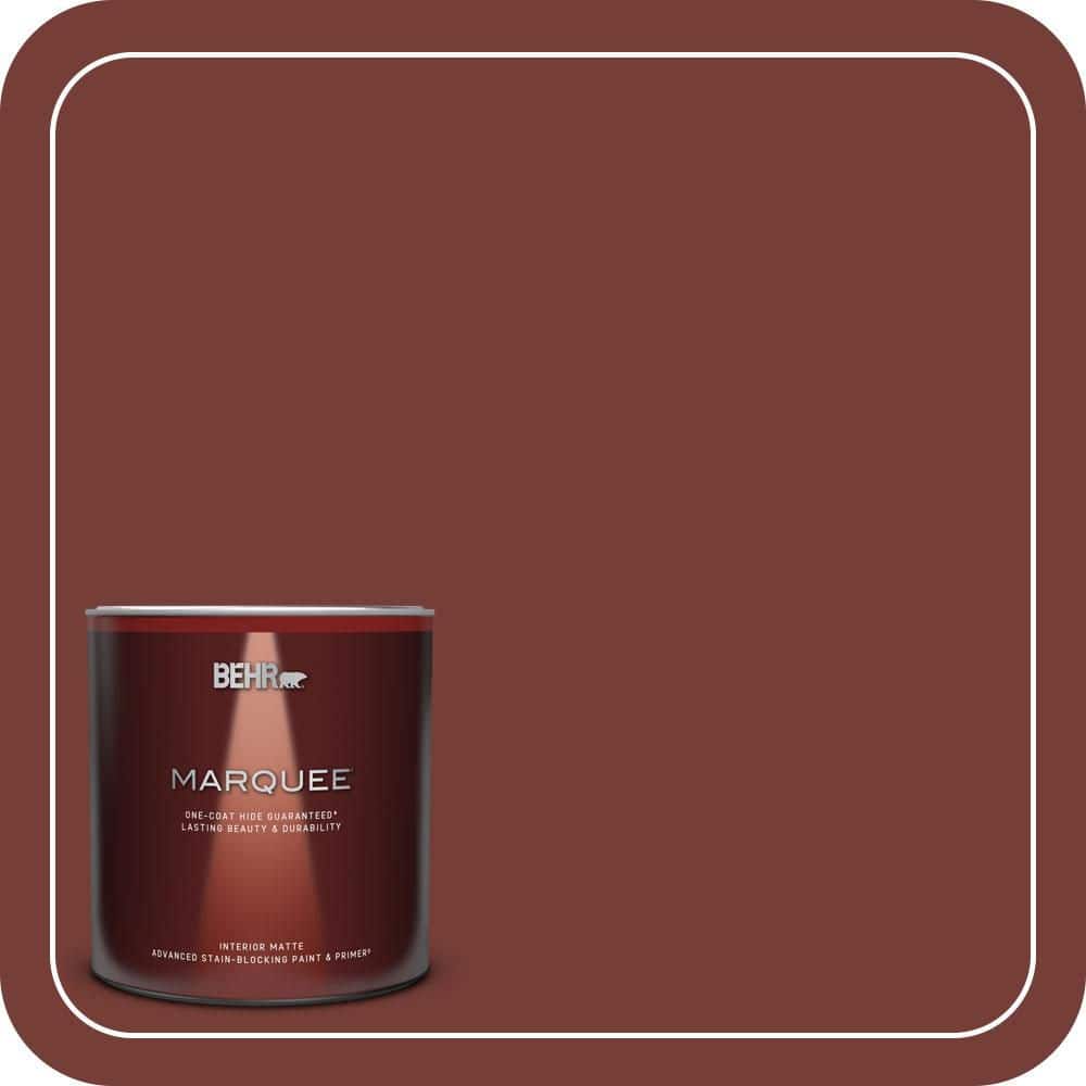 1 qt. #BXC-76 Florence Red Matte Interior Paint & Primer price history on PriceWatchPro