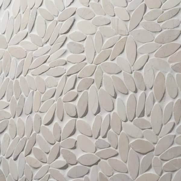 RIU 大理石　flower&marble onp Ivy Hill Tile Countryside Flower White 4 in. x 0.35 in