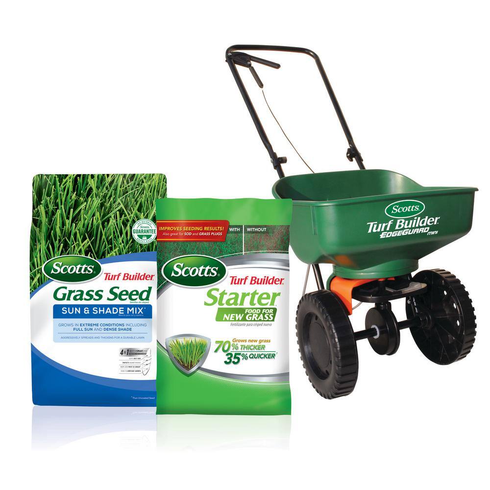 UPC 032247000079 product image for Scotts 20 lb. 8,000 sq. ft. Turf Builder Sun and Shade Grass Seed, 15 lb. 5,000  | upcitemdb.com