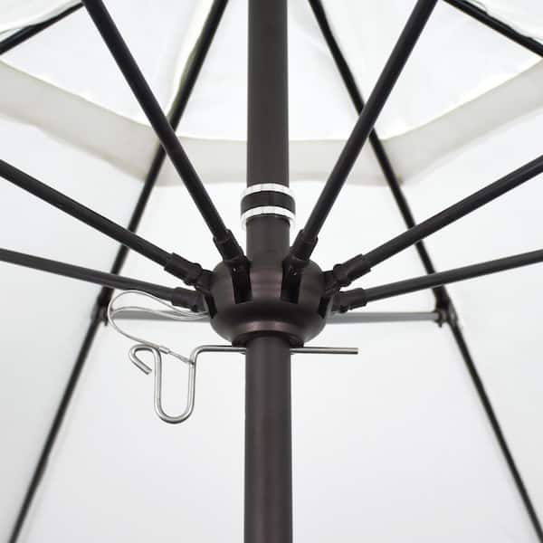 California Umbrella 11 ft. Bronze Aluminum Commercial Market Patio 