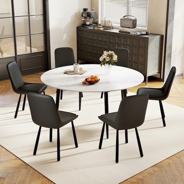 metal dining chairs set