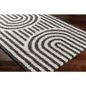 Birmingham Black/Cream 8 ft. x 10 ft. Geometric Indoor Area Rug