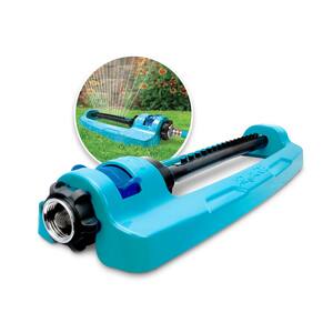 Indestructible Metal Base Oscillating Sprinkler with Adjustable Spray