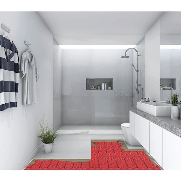 47 ft. 2 in. x 3 ft. 3 in. DCM-PRO Peel-and-Stick Uncoupling Membrane (Covers 150 sq. ft. Total)