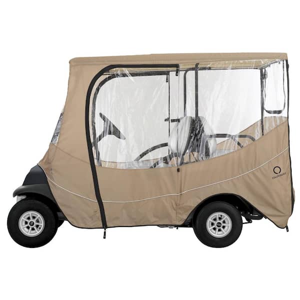 Classic Accessories Golf Car Seat Cover, Diamond Air Mesh/Khaki