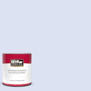 1 qt. #P540-1 Vaguely Violet Hi-Gloss Enamel Interior/Exterior Paint