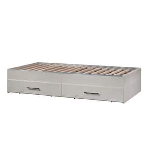 Summit Station Glacier Oak Twin Mates Bed with Drawers