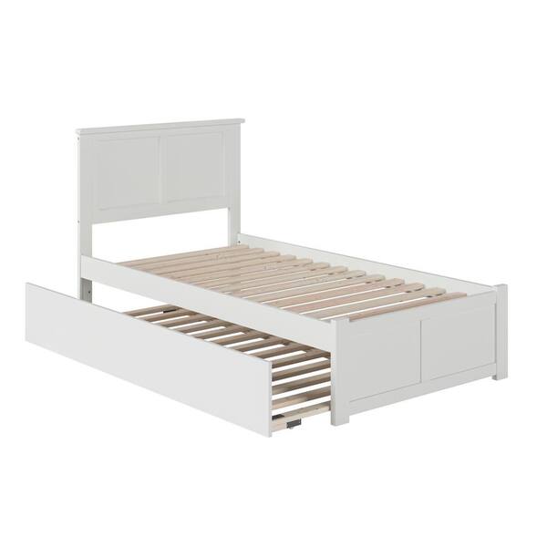 Atlantic Furniture Madison Twin Extra, Extra Long Twin Bed With Storage