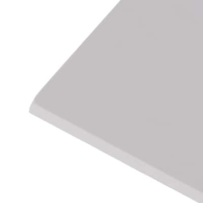 1 pc of Opaque White Acrylic Plexiglass Sheet 1/4 x 24 x 47 #7508 