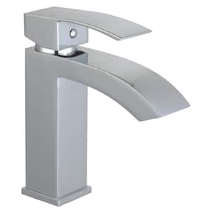 Marella Single-Handle Single-Hole Bathroom Faucet in Polished Chrome