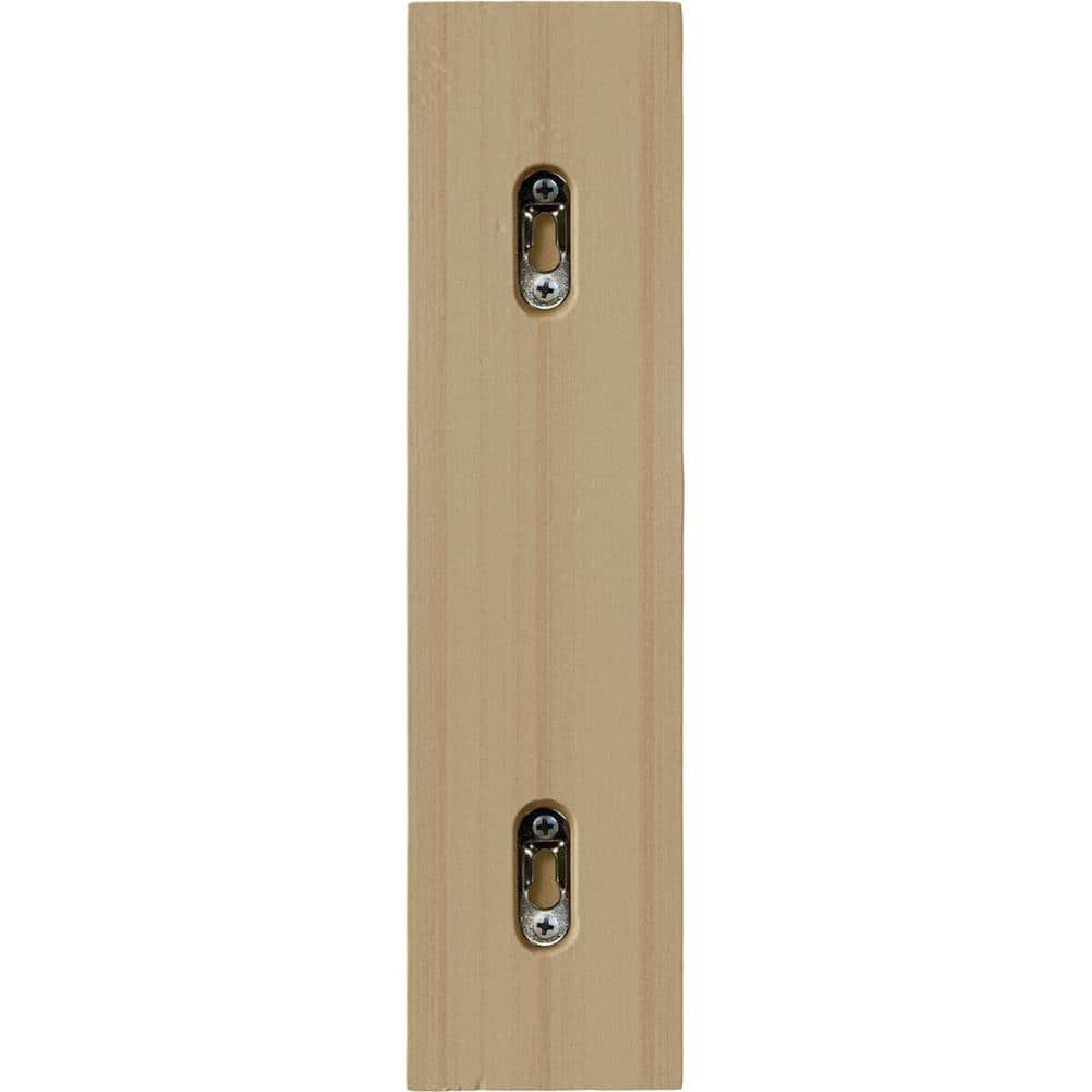 Extra Large Unfinished Rubberwood Lawson Corbel, 3"W x 7.5"D x 12"H