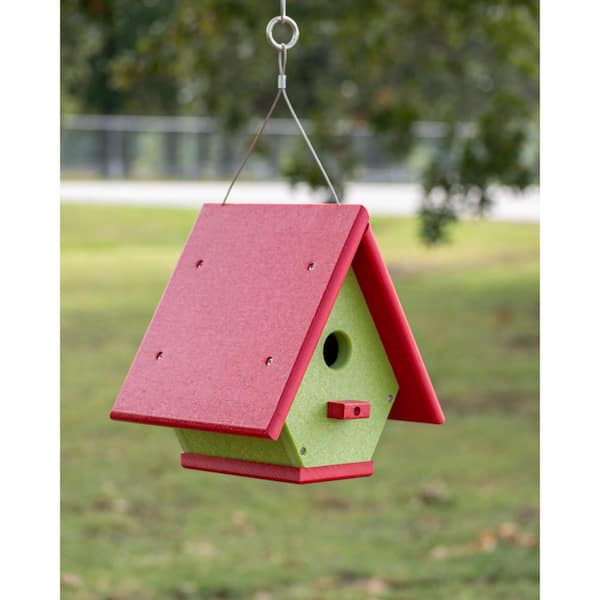 Smart Bird Feeder Bird House with 1080p HD Camera, Solar Roof, Built-In Microphone (include 32G SD Card)