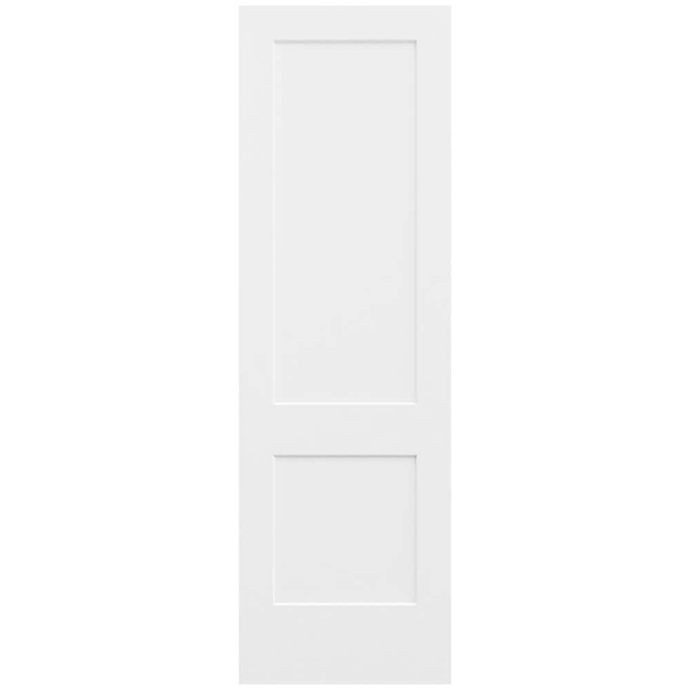 JELDWEN 30 in. x 96 in. Monroe Primed Smooth Solid Core Molded