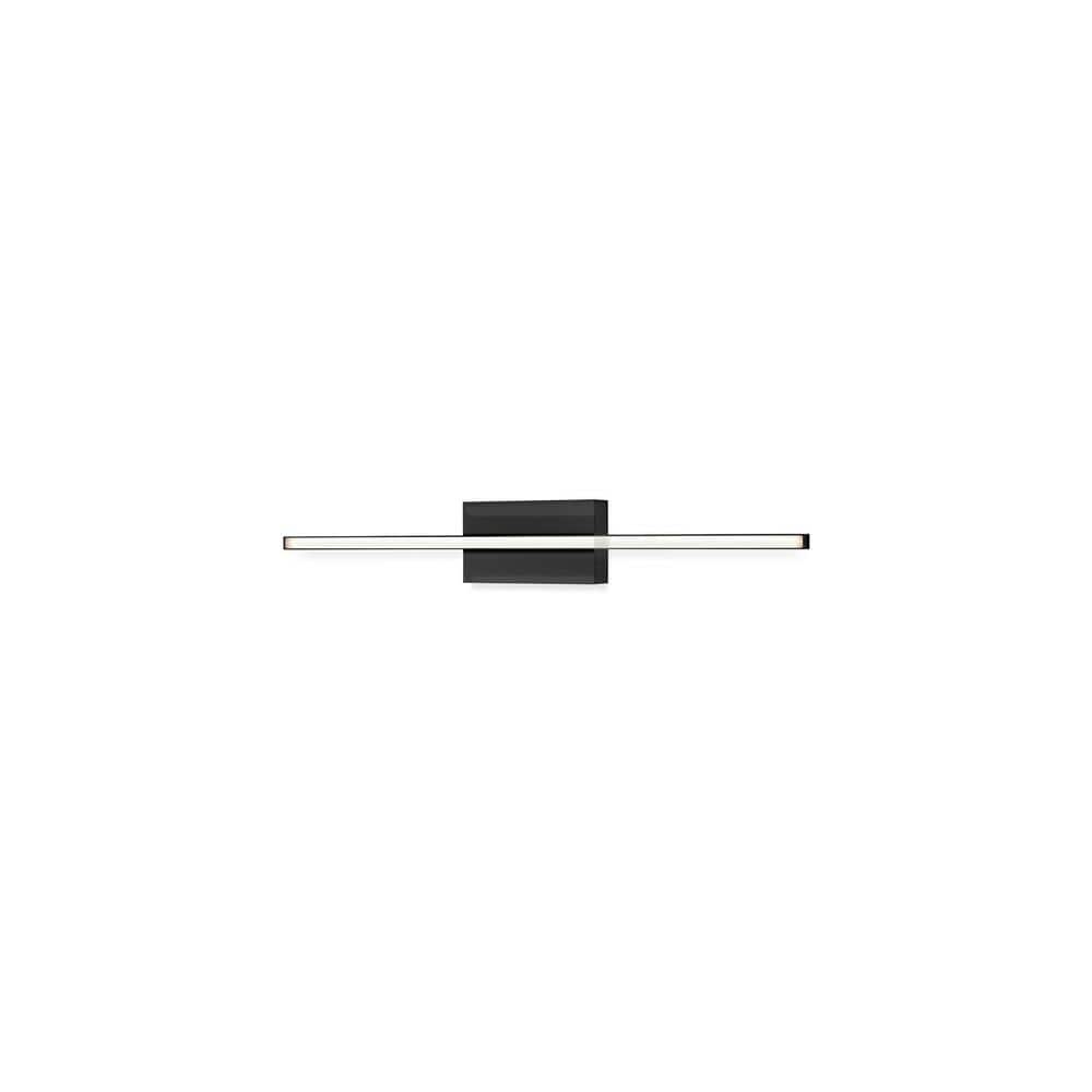 Black 24" Dimmable Energy Star LED Wall Sconce