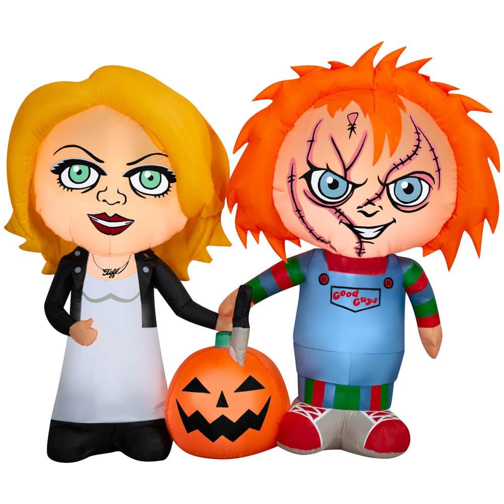 5 ft. Chucky and Tiffany Halloween Inflatable price history on PriceWatchPro