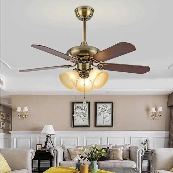 60-Watt Equivalent A15 E12 Candelabra Dimmable CEC Clear Glass LED Ceiling Fan Light Bulb in Soft White (2-Pack)