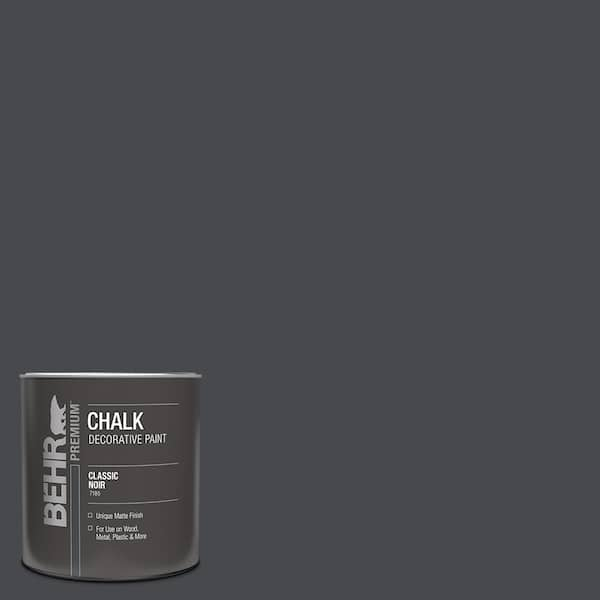 BEHR PREMIUM 1 qt. #YL-W4 Linen White Interior Chalk Decorative Paint  710004 - The Home Depot