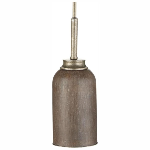 1-Light 9-Watt Gilded Pewter Integrated LED Mini Pendant
