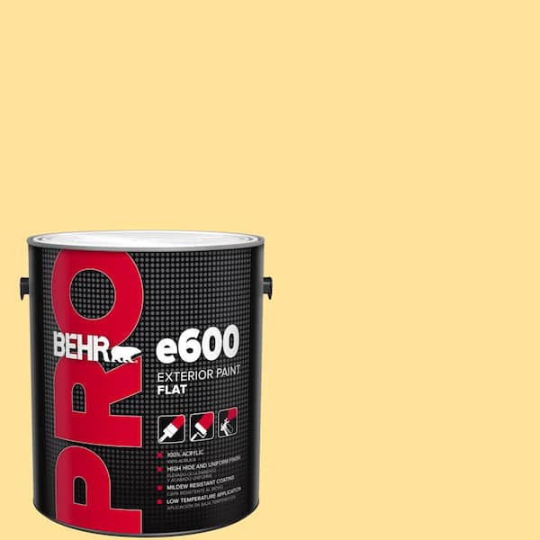 BEHR PRO 1 gal. #P290-3 Roasted Corn Flat Exterior Paint