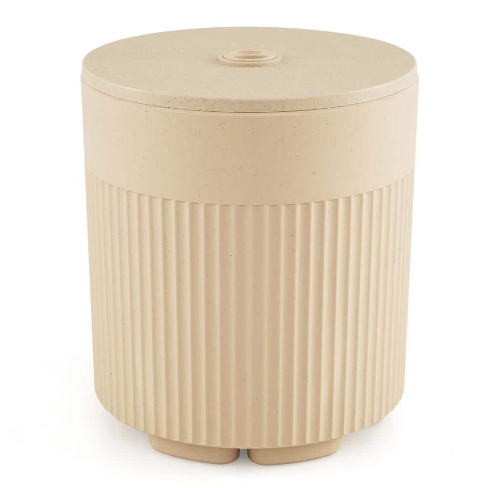 "3-in-1 All-Weather Outdoor Umbrella Base – HDPE Construction with Water Bag & 2"" Pole Hole, 15"" x 15"" x 17"", Beige" price history on PriceWatchPro
