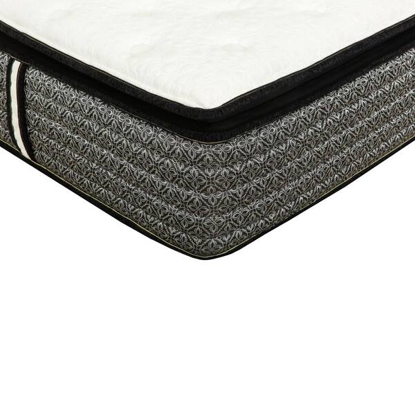 Majestic Full Medium Euro Top Pocket Spring 14 in. Hybrid Mattress