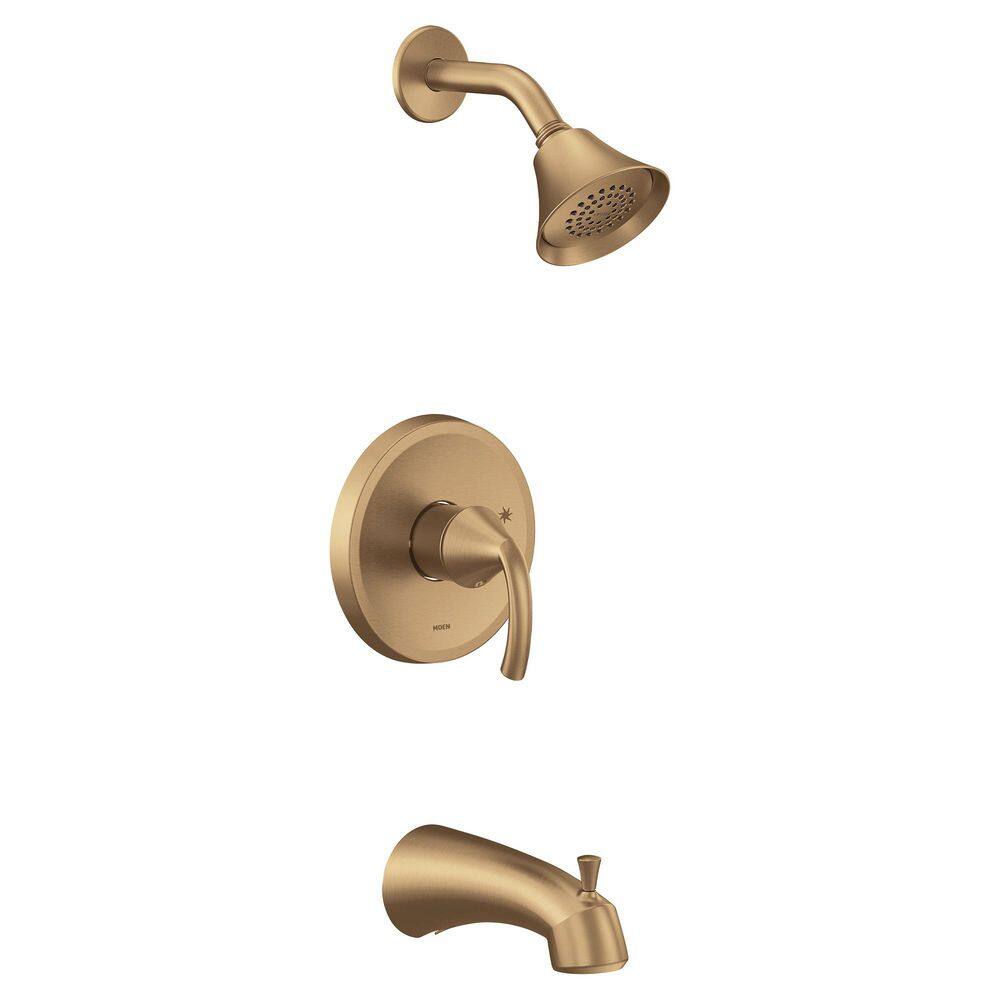 Glyde M-CORE 2-Series Eco Performance 1-Handle Tub and Shower Trim Kit in Bronzed Gold (Valve Sold Separately) price history on PriceWatchPro
