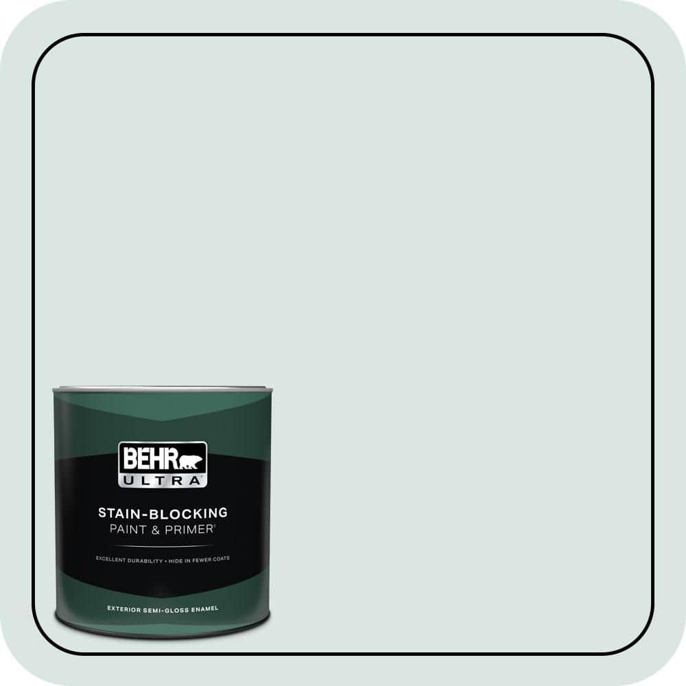 1 qt. #MQ3-51 Crystalline Falls Semi-Gloss Enamel Exterior Paint & Primer price history on PriceWatchPro