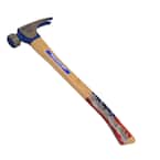 19 oz. California Framer Hammer with Straight 16 in. Hardwood Handle and Magnetic Nail Start