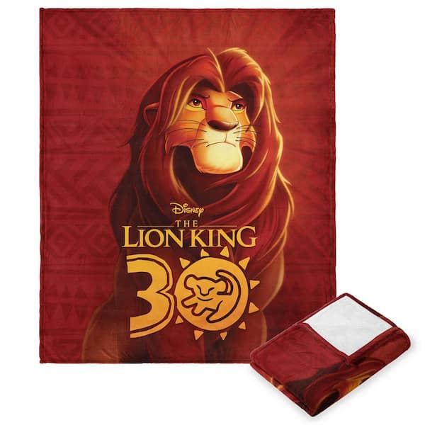 THE NORTHWEST GROUP Lion King the King Silk Touch Throw Blanket