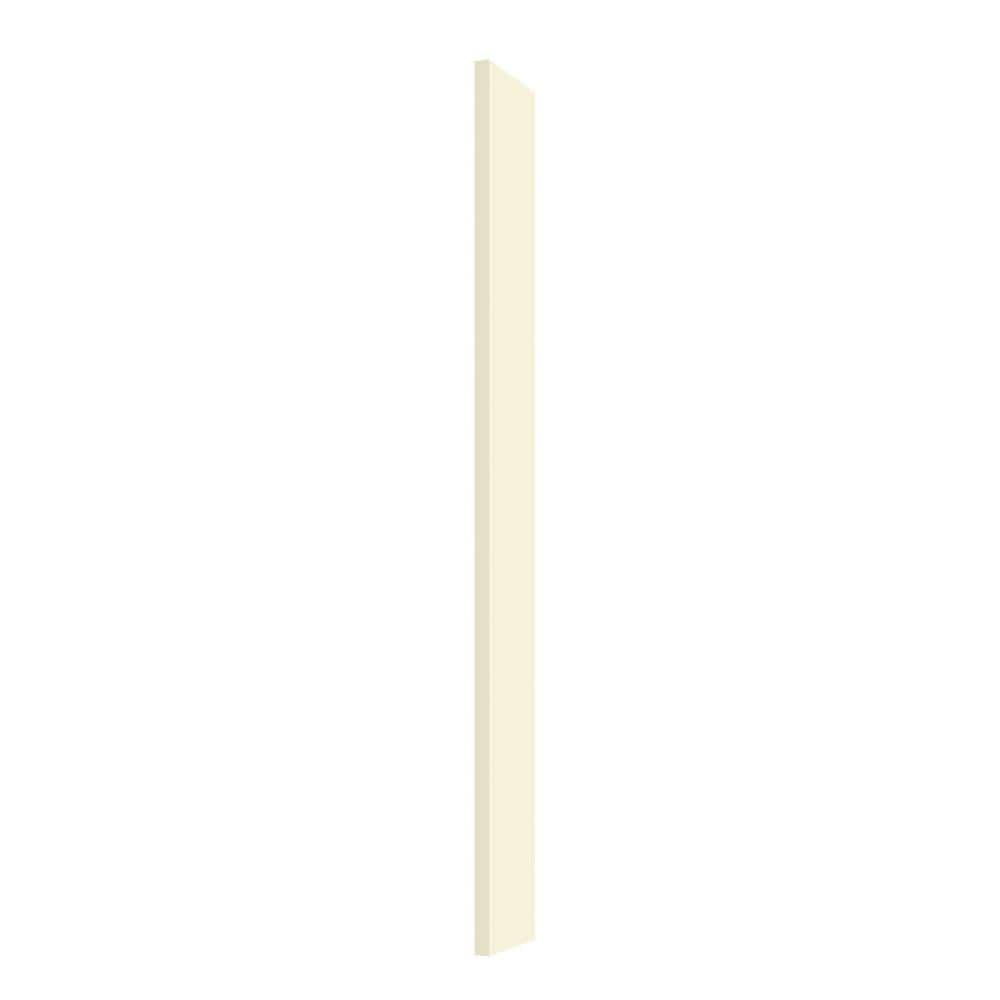 Miami Bluff Beige Matte 6 in. W x 0.625 in. D x 42 in. H Flat Stock Assembled Base Kitchen Cabinet Outdoor Filler Strip -  WeatherStrong, DCFS642A-BB