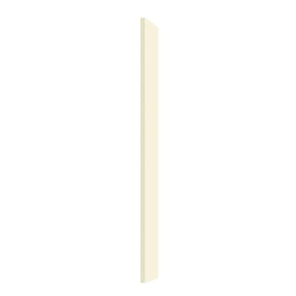 Newport Grayson 6 in. W x 0.75 in. D x 42 in. H Solid Wood Kitchen Cabinet Filler in Mythic Blue