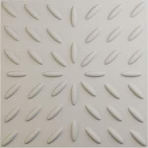 19 5/8 in. x 19 5/8 in. Blaze EnduraWall Decorative 3D Wall Panel, Satin Blossom White (12-Pack for 32.04 Sq. Ft.)