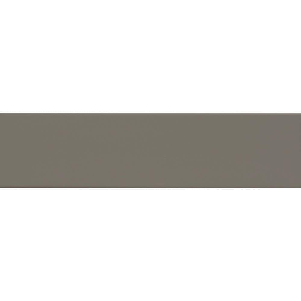 Taupe 4" x 16" Glossy Ceramic Subway Wall Tile