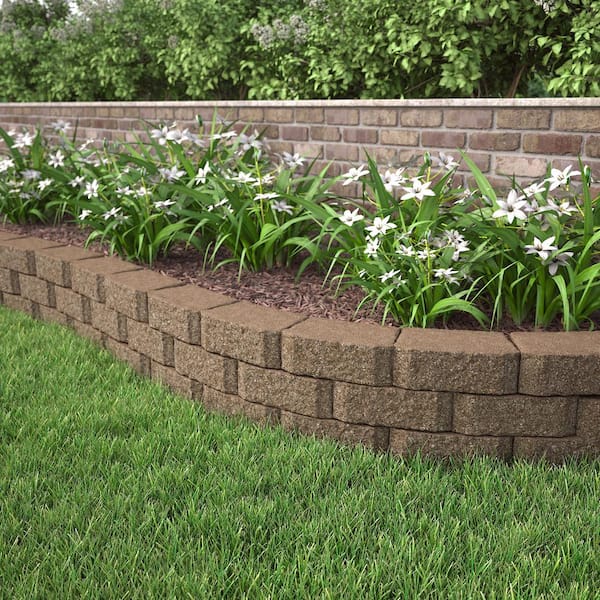 4 in. x 11.75 in. x 6.75 in. San Diego Tan Concrete Retaining Wall Block (144 Pieces/ 46.6 Sq. ft. / Pallet)